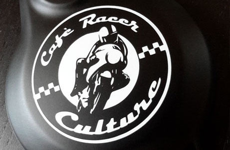 Cafe Racer - víčko nádrže