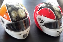 Karting helmets