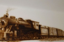 lokomotivy graffiti malba na zakázku