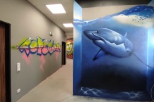 Shark - Interior Graffiti