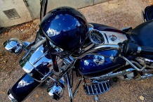 H-D Roadking - helmet color match