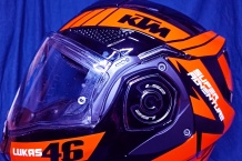 KTM airbrush design helmy.