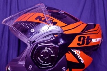 KTM airbrush design helmy.