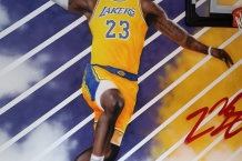 LeBron James - mural
