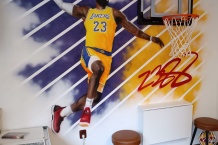 LeBron James - mural