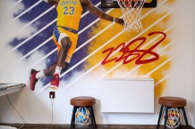 LeBron James - mural