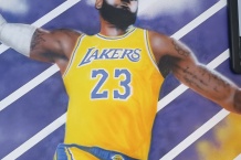LeBron James - mural
