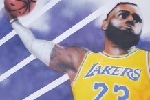 LeBron James - mural